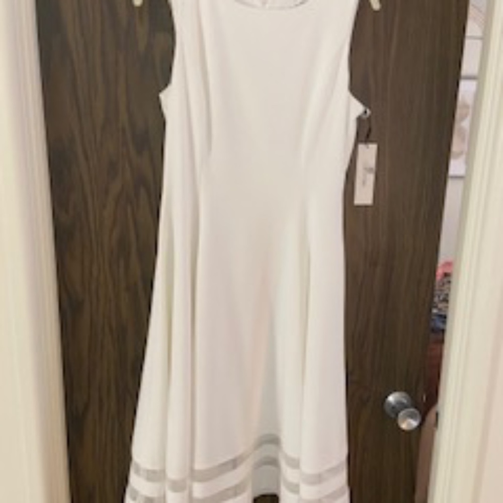 Calvin Klein White Dress